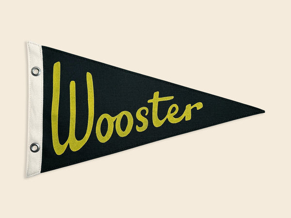 Wooster Vintage-Inspired Pennant