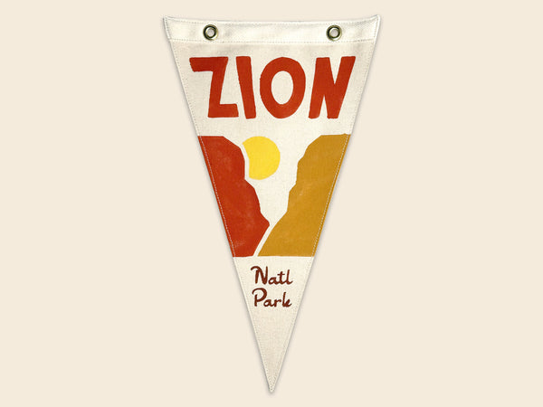 Zion National Park Pennant