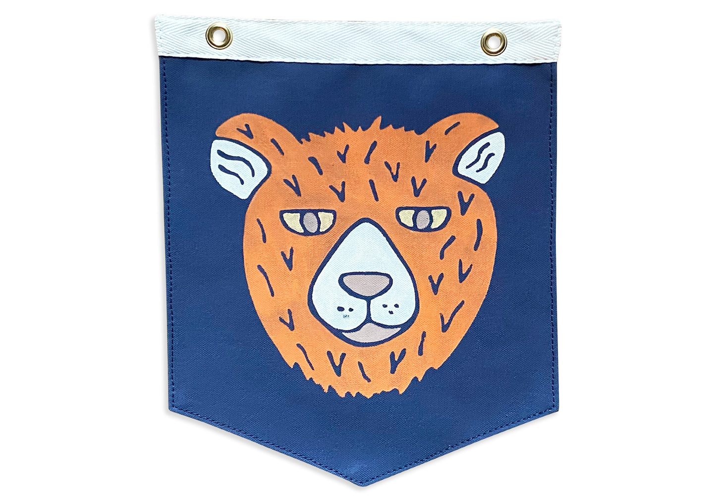 Bear Print Camp Flag