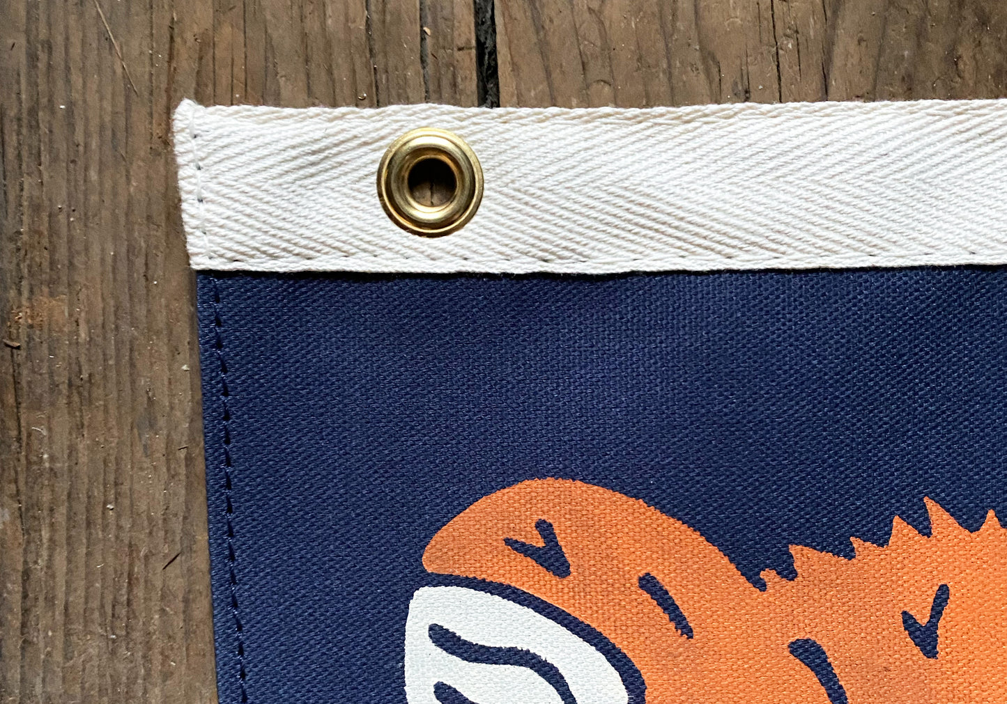 Bear Print Camp Flag