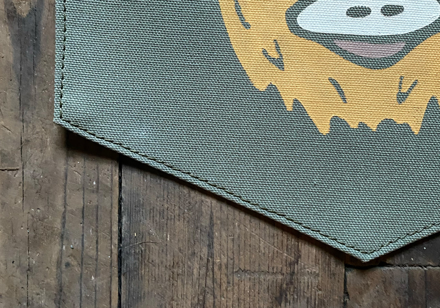 Bison Print Camp Flag