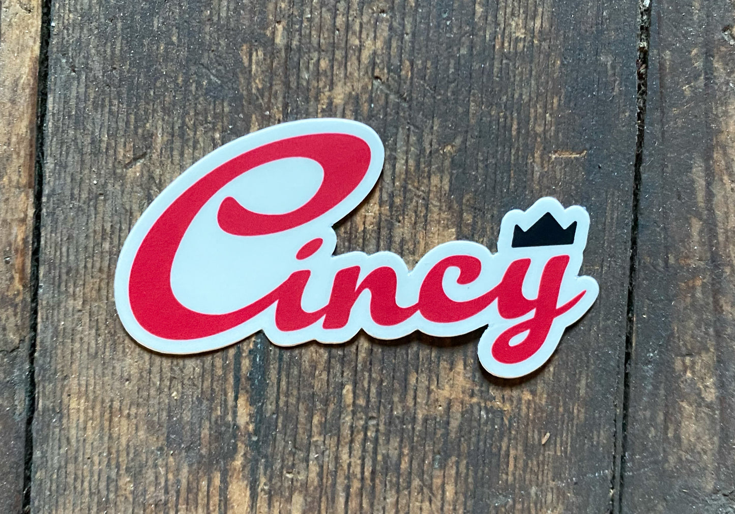 Cincy Queen City 3" Sticker