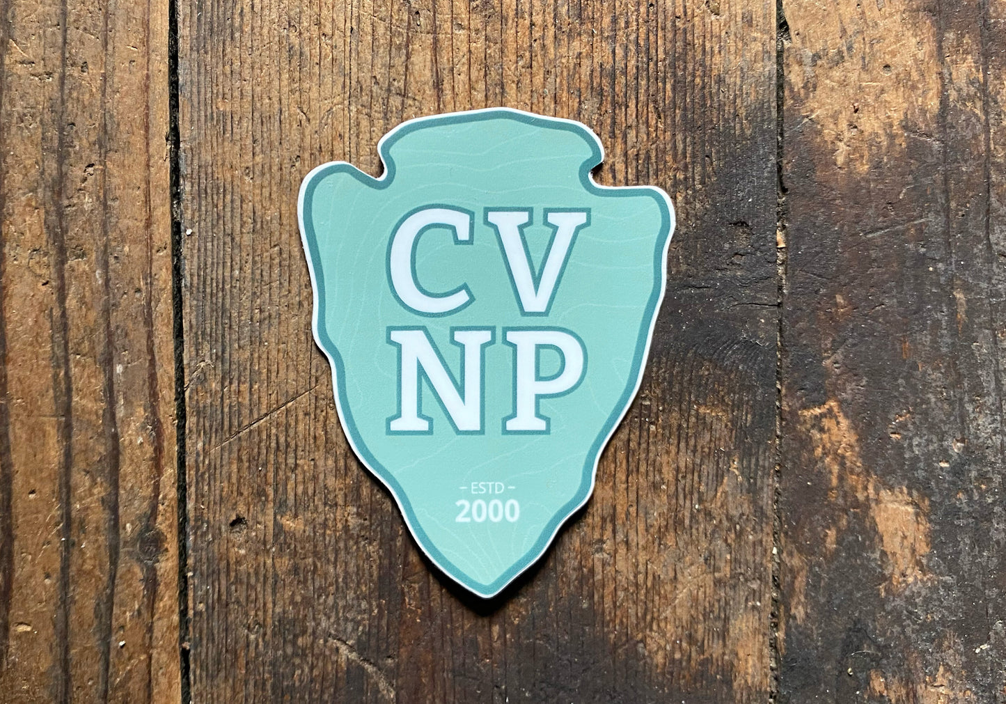Cuyahoga Valley National Park (CVNP) 3" Arrowhead Sticker