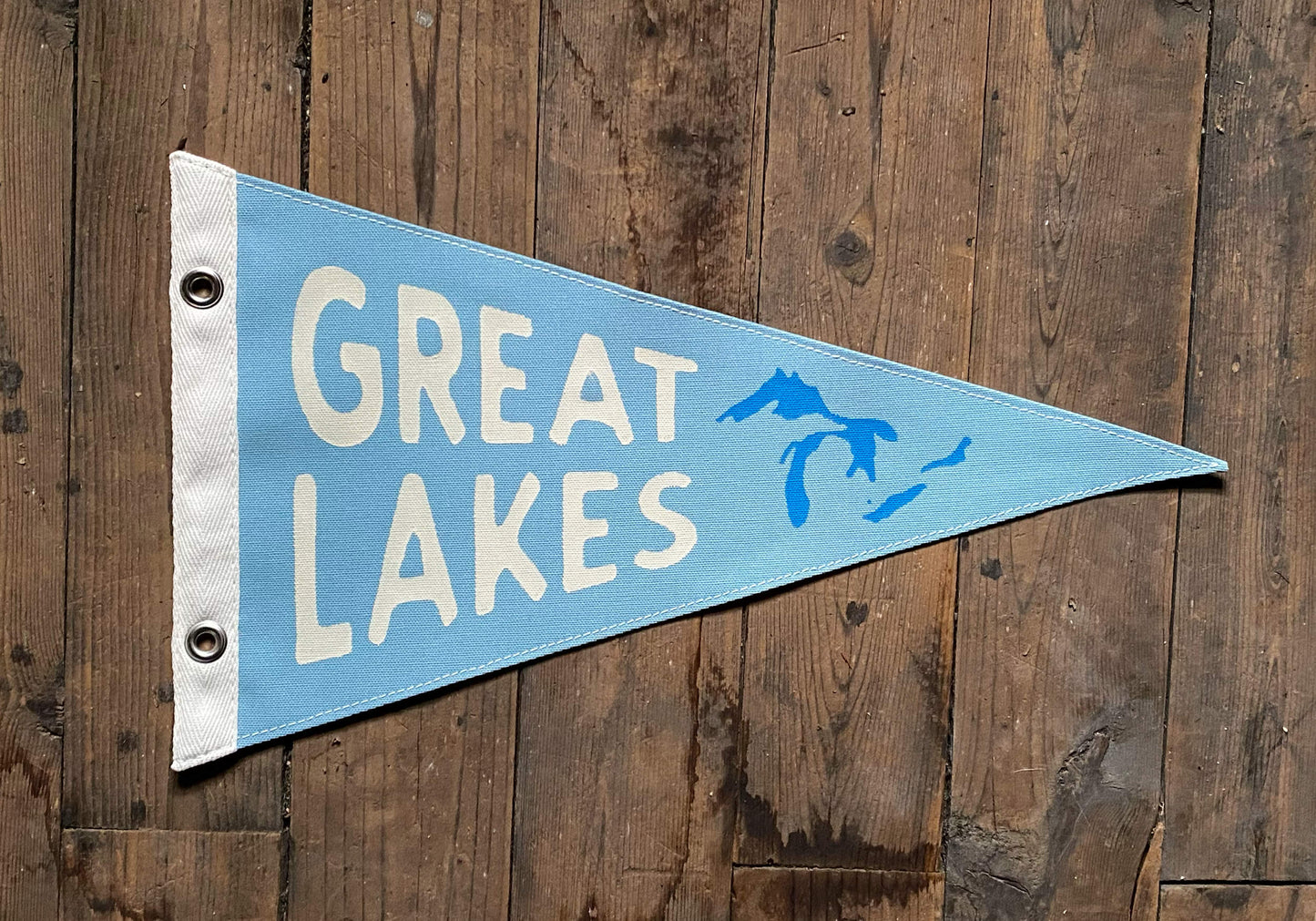 Great Lakes Vintage-Inspired Pennant