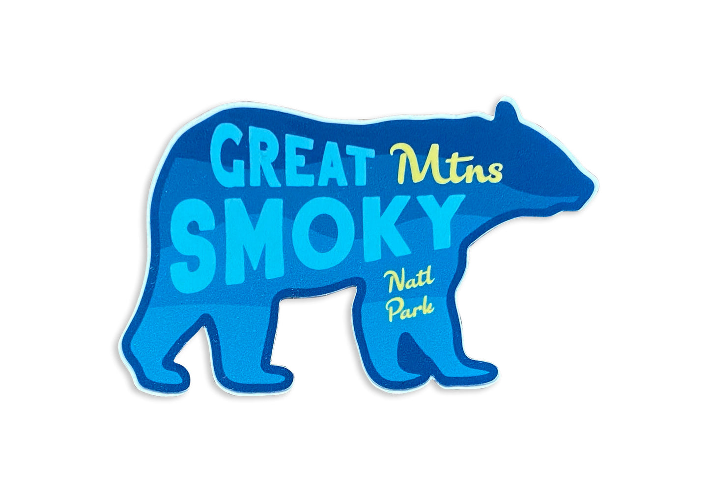 Great Smoky Mountains National Park 3" Sticker