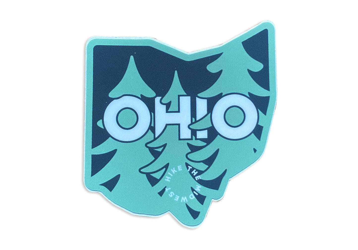 Hike Ohio 3" Forest Sticker