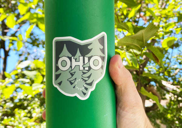 Hike Ohio 3" Forest Sticker