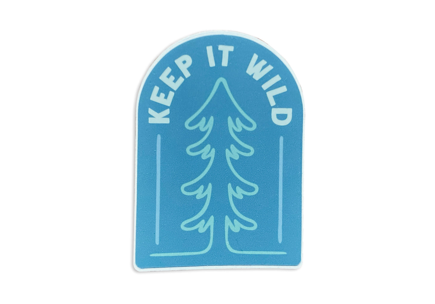 Keep It Wild Outdoor-Inspired 3" Sticker