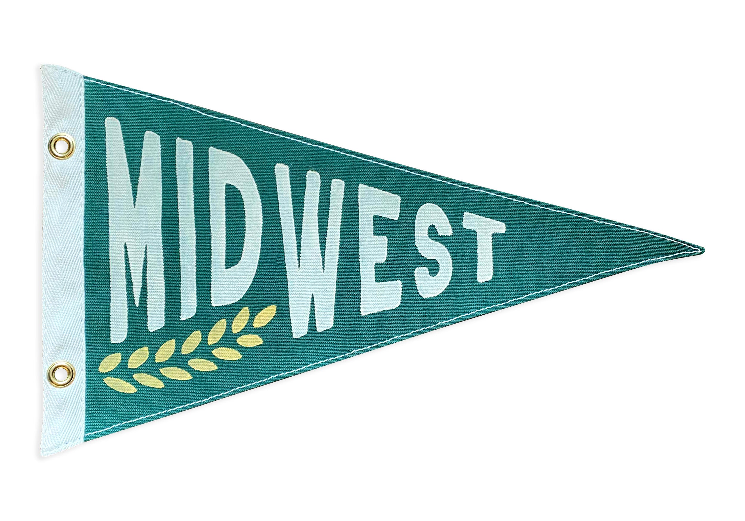 Midwest State of Mind Canvas Banner - Sweetpea and Co.