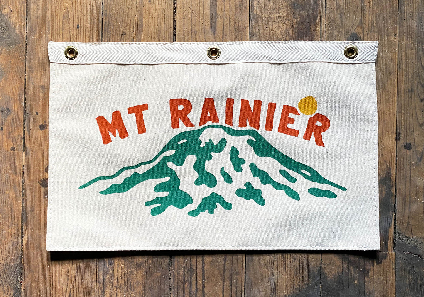 Mount Rainier National Park Camp Flag