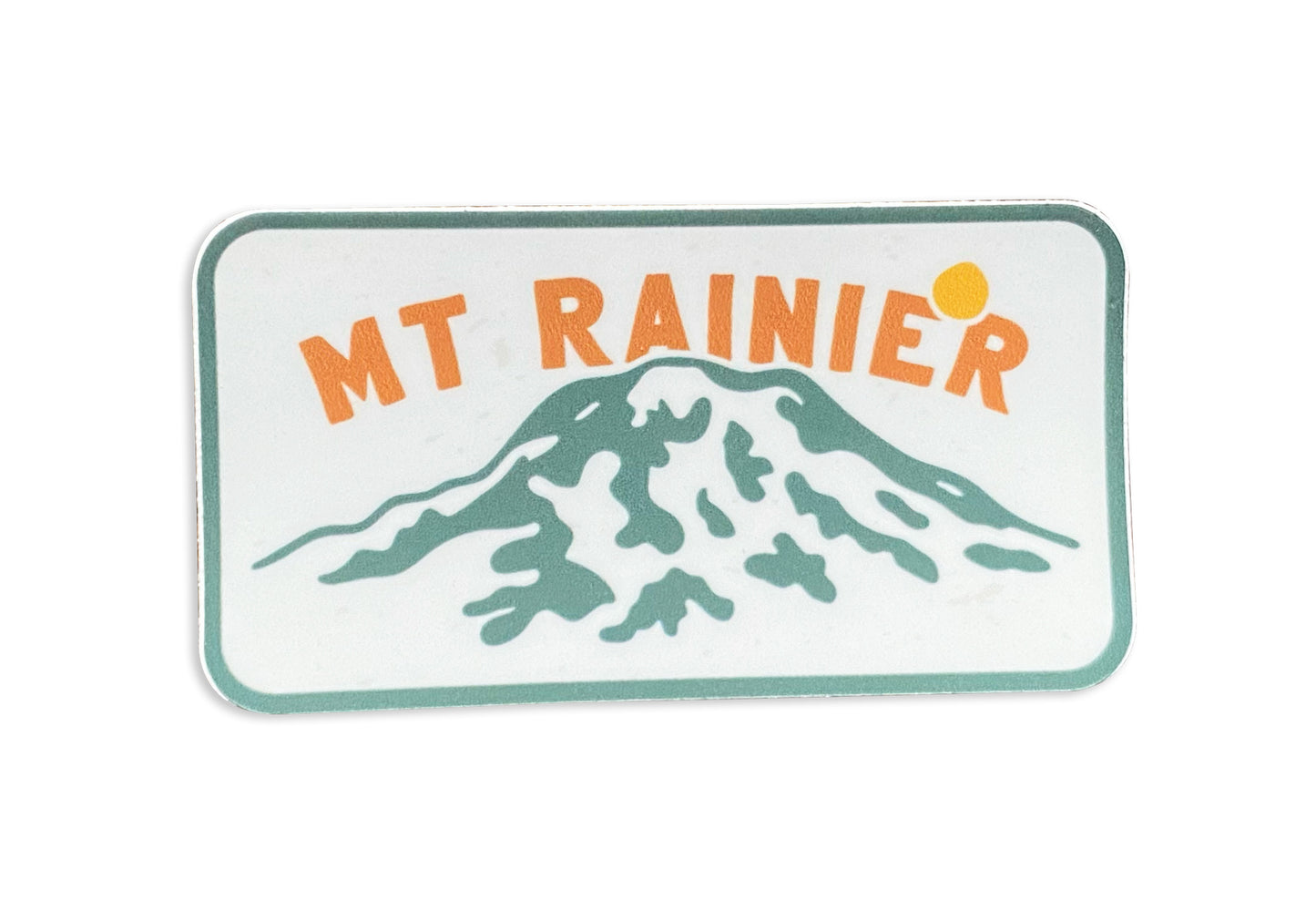 Mount Rainier National Park 3" Sticker