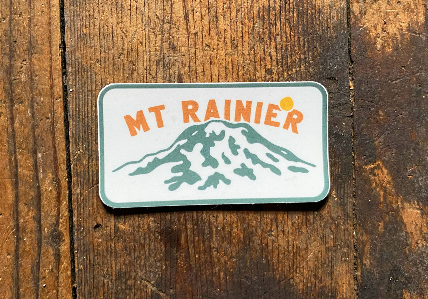 Mount Rainier National Park 3" Sticker