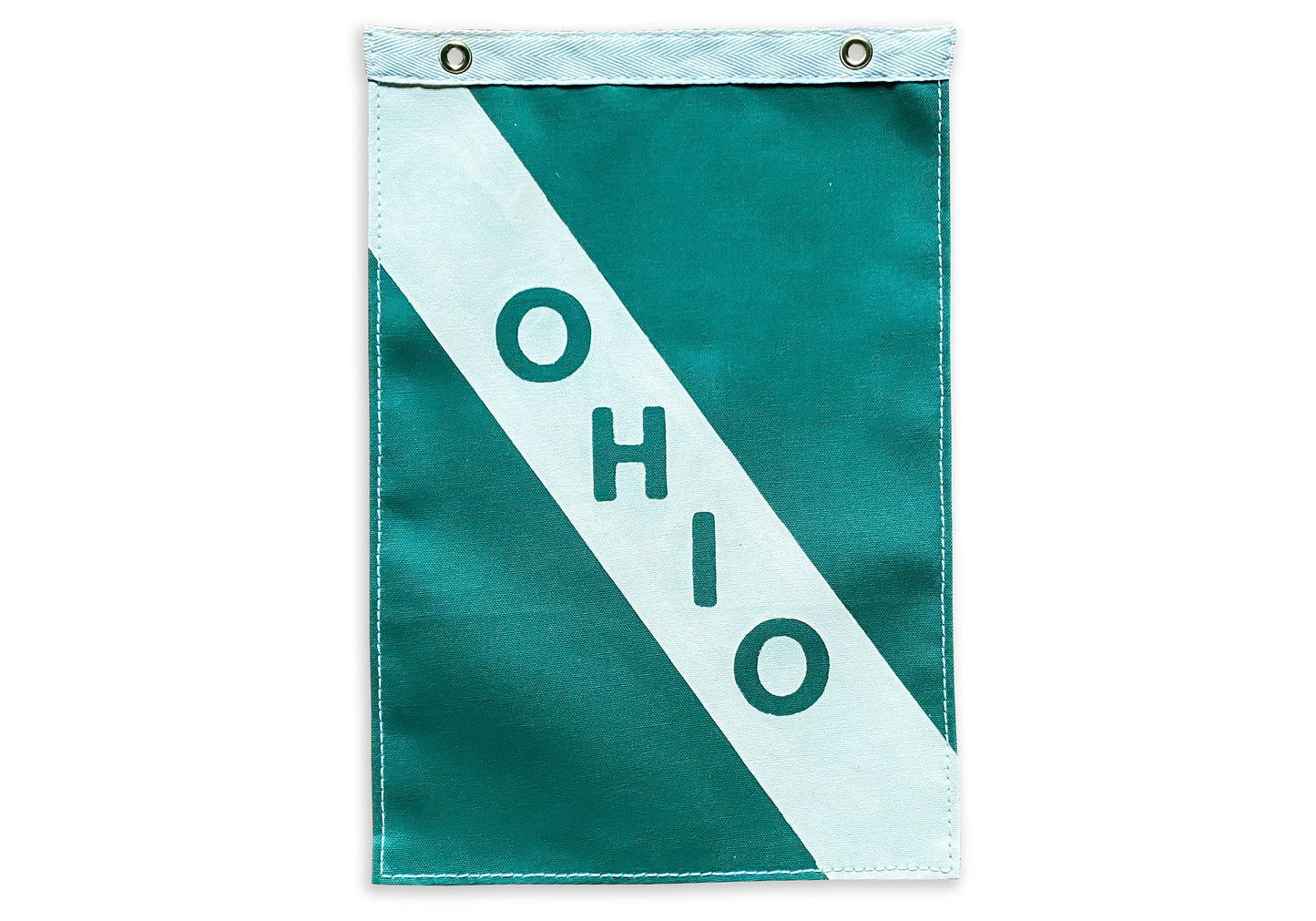 Ohio Vintage-Inspired Stripe Flag