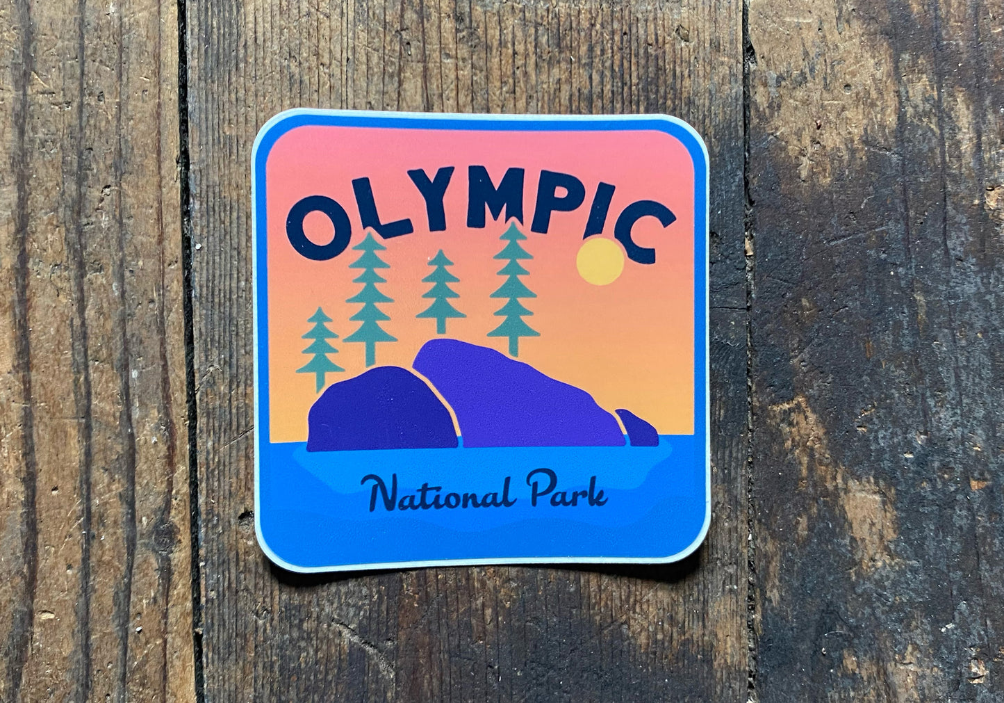 Olympic National Park 3" Sticker