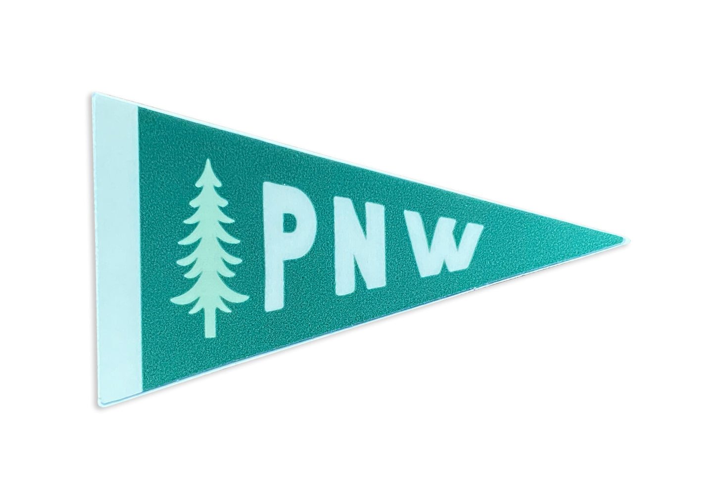 Pacific Northwest (PNW) Pennant 3" Sticker
