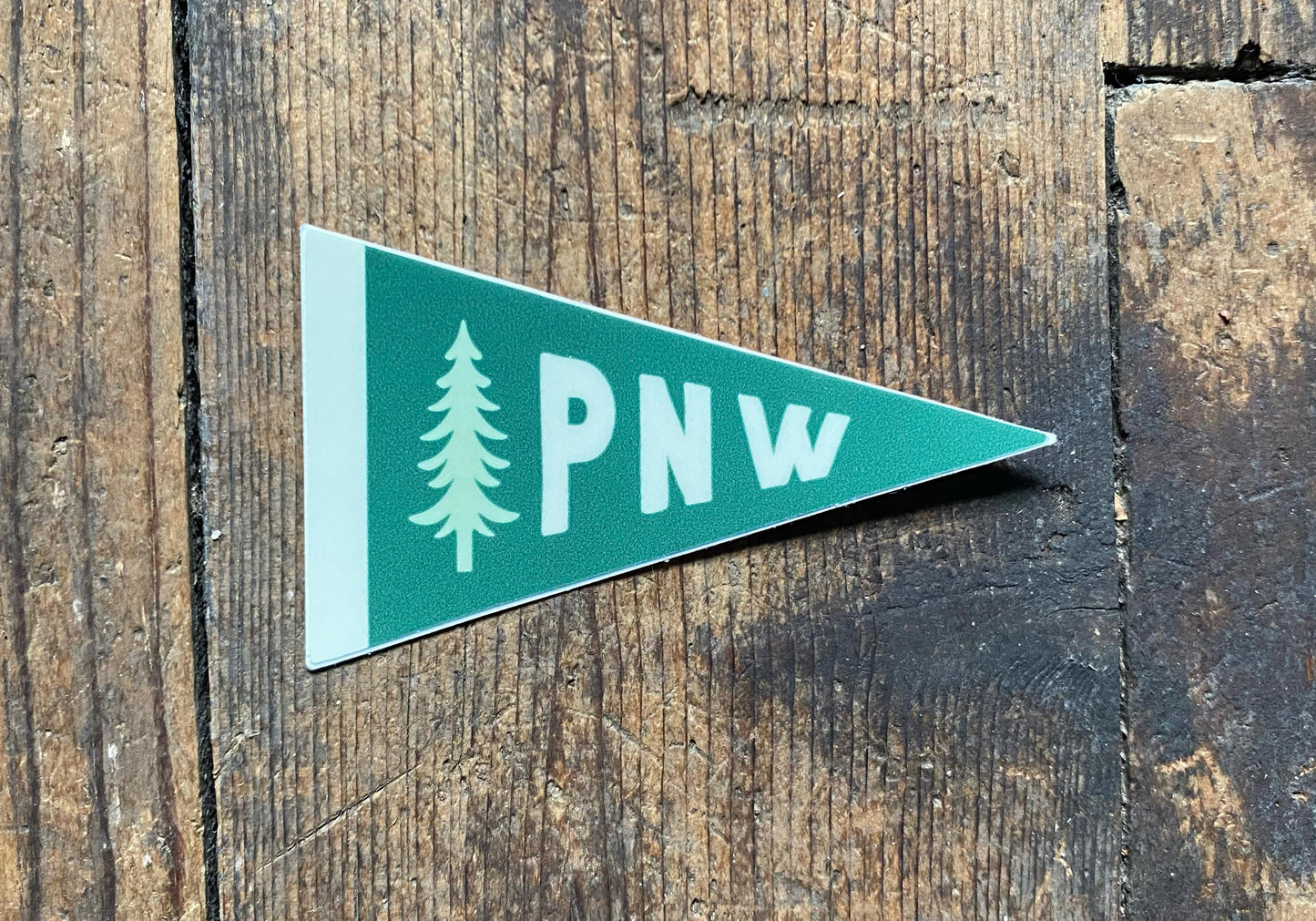 Pacific Northwest (PNW) Pennant 3" Sticker