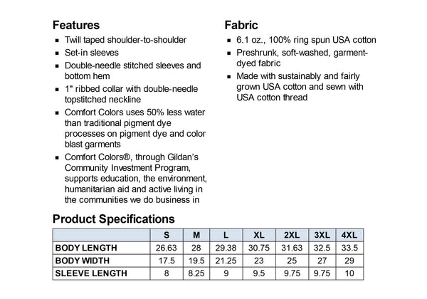 Great Lakes Heavyweight Short Sleeve T-Shirt