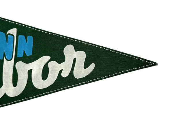 Ann Arbor Vintage-Inspired Pennant