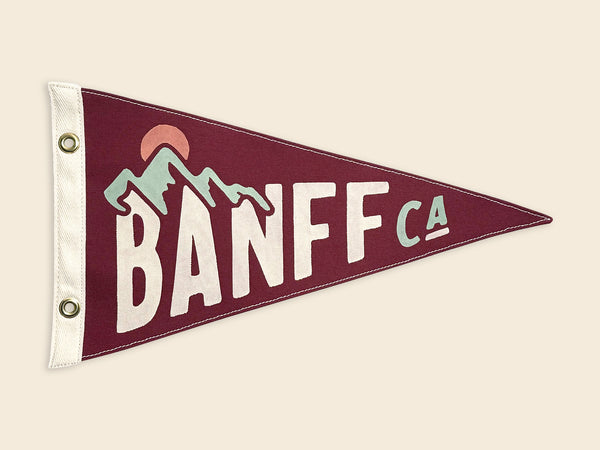 Banff National Park Pennant