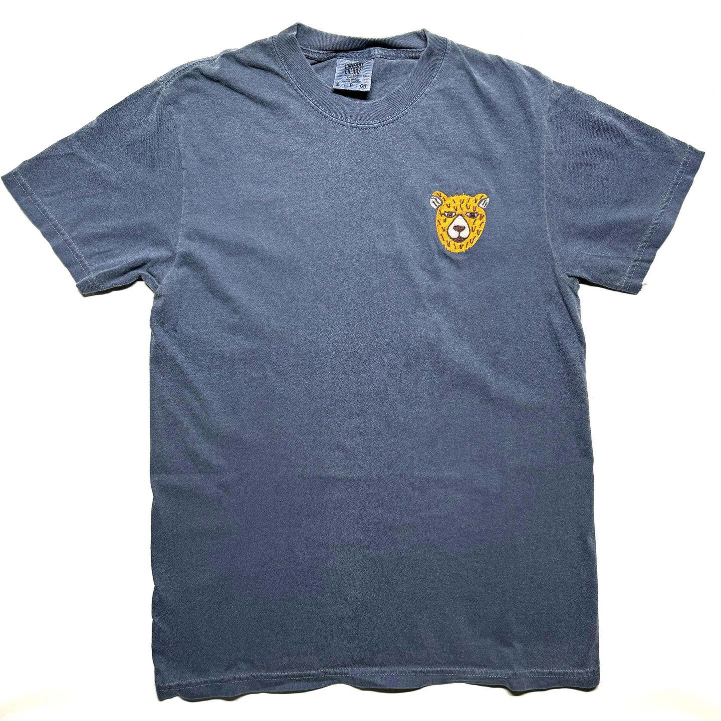 Bear Print Heavyweight Short Sleeve T-Shirt