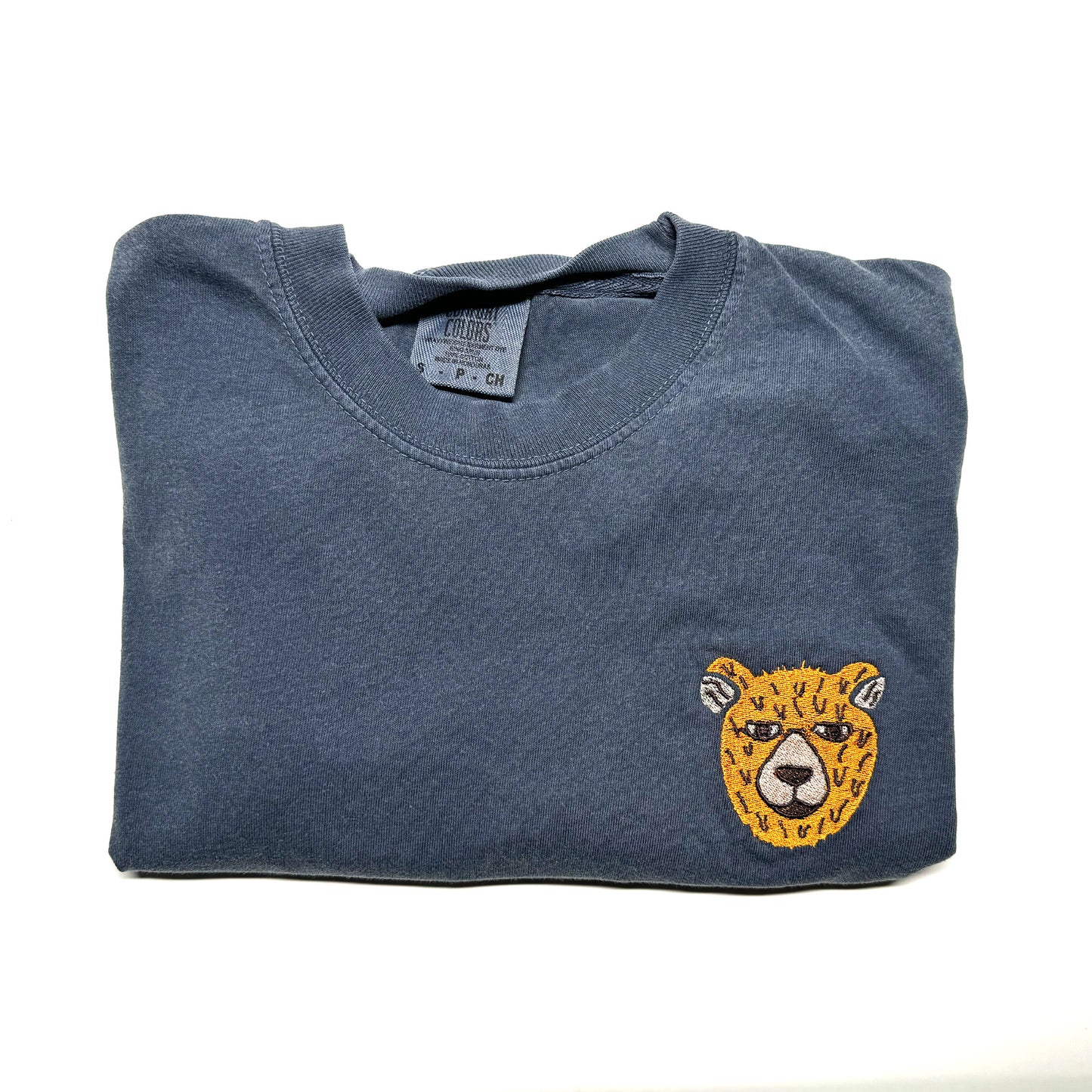 Bear Print Heavyweight Short Sleeve T-Shirt