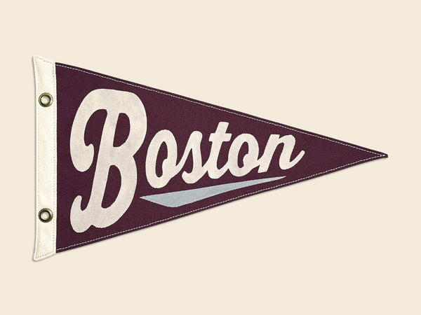 Boston Vintage-Inspired Pennant