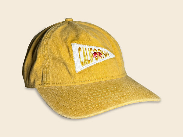 California Pennant Felt Patch Hat