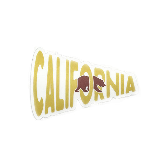 California 3" State Bear Sticker