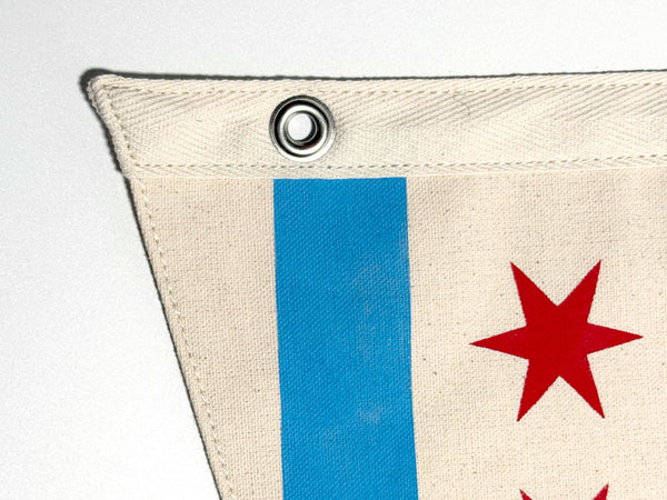 Chicago Flag Vintage-Inspired Pennant