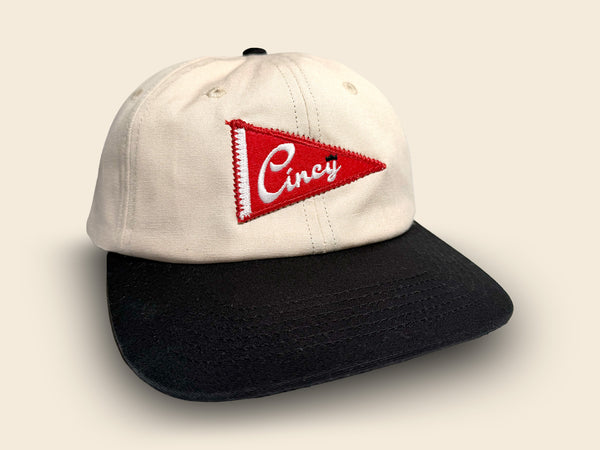 Cincy Felt Patch Hat
