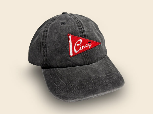 Cincy Felt Patch Hat
