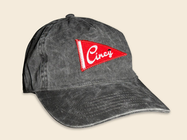 Cincy Felt Patch Hat