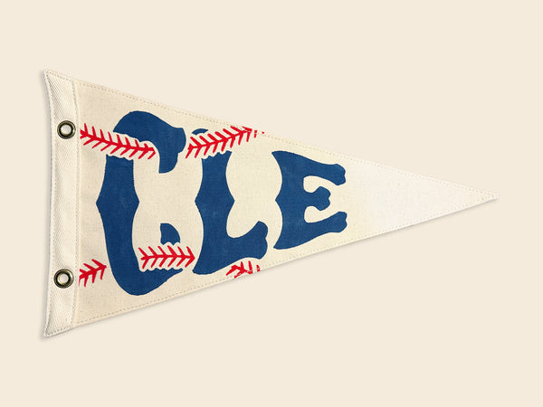 CLE Baseball Vintage-Inspired Pennant