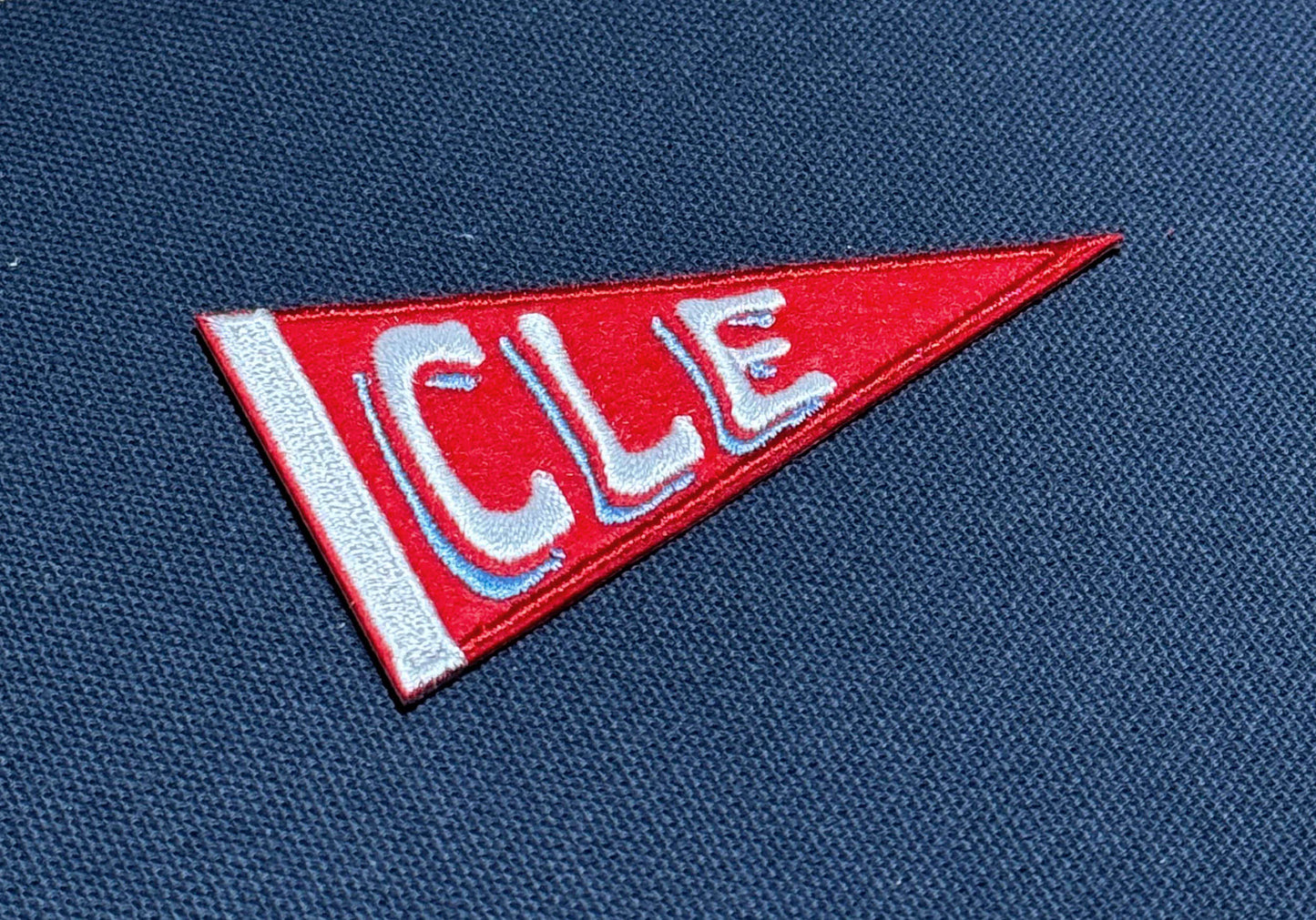 Cleveland Felt Iron-On Pennant Patch