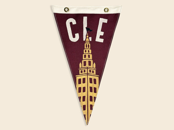 Cleveland Terminal Tower Pennant