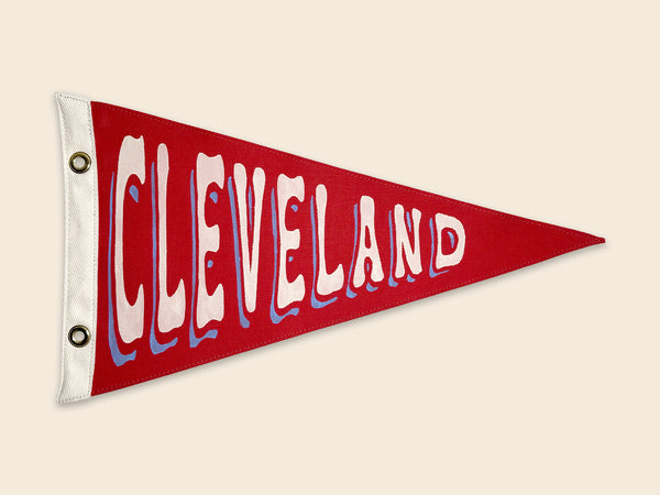 Cleveland Vintage-Inspired Pennant