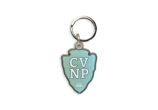 Cuyahoga Valley National Park (CVNP) 2" Arrowhead Keychain