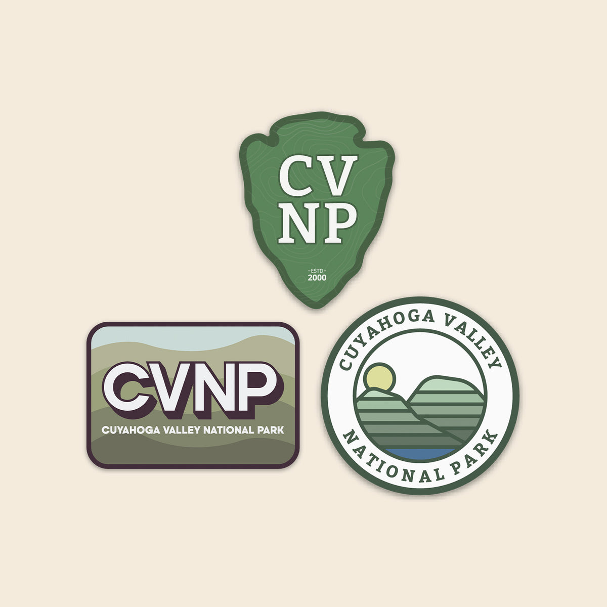 Cuyahoga Valley National Park (CVNP) Small Stickers – Wild Northland