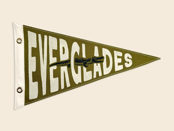Everglades National Park Canvas Pennant