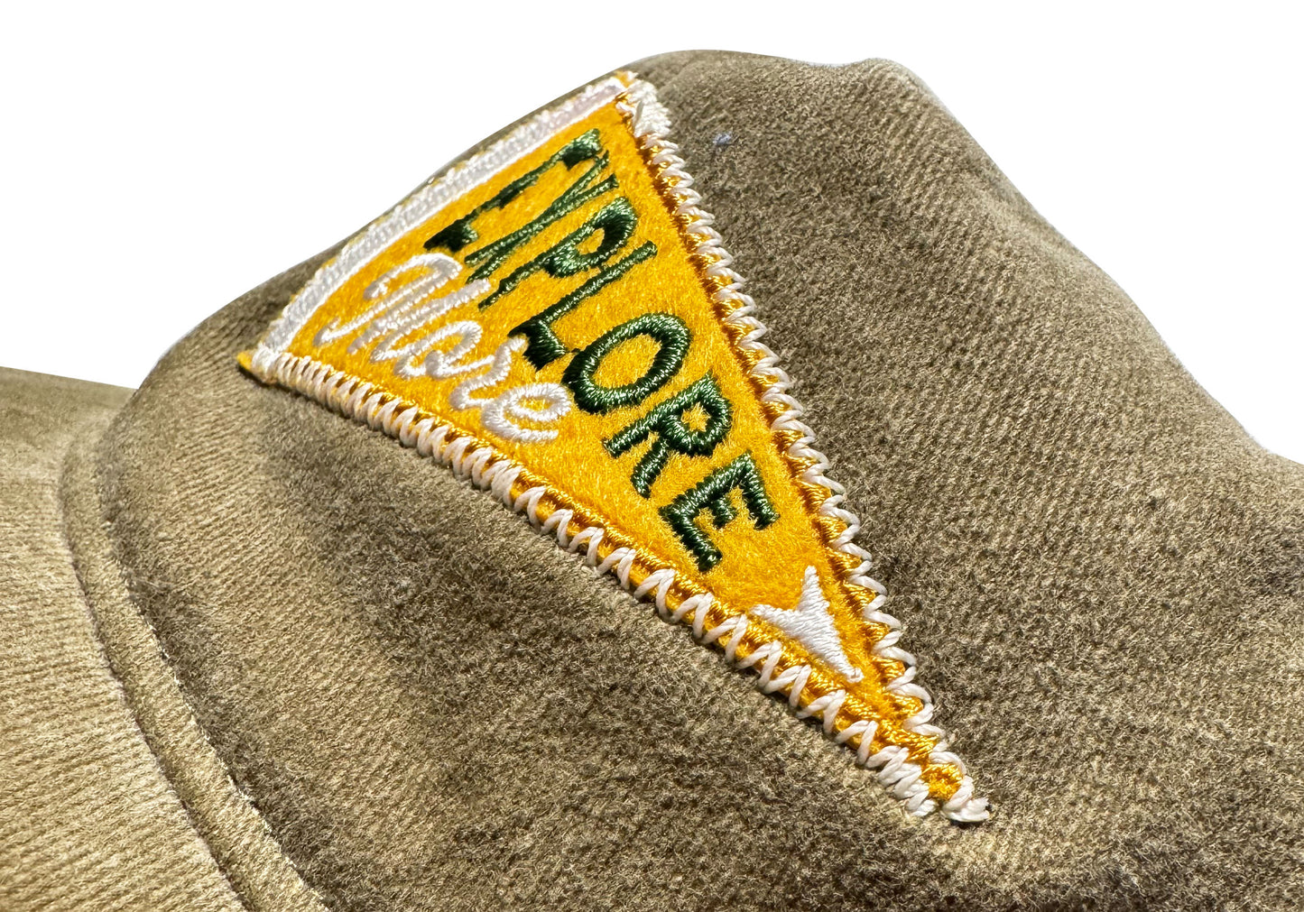 Explore More Felt Iron-On Pennant Patch