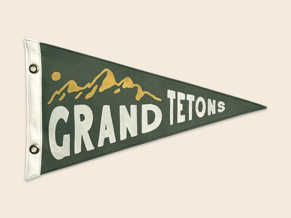 Grand Tetons National Park Pennant