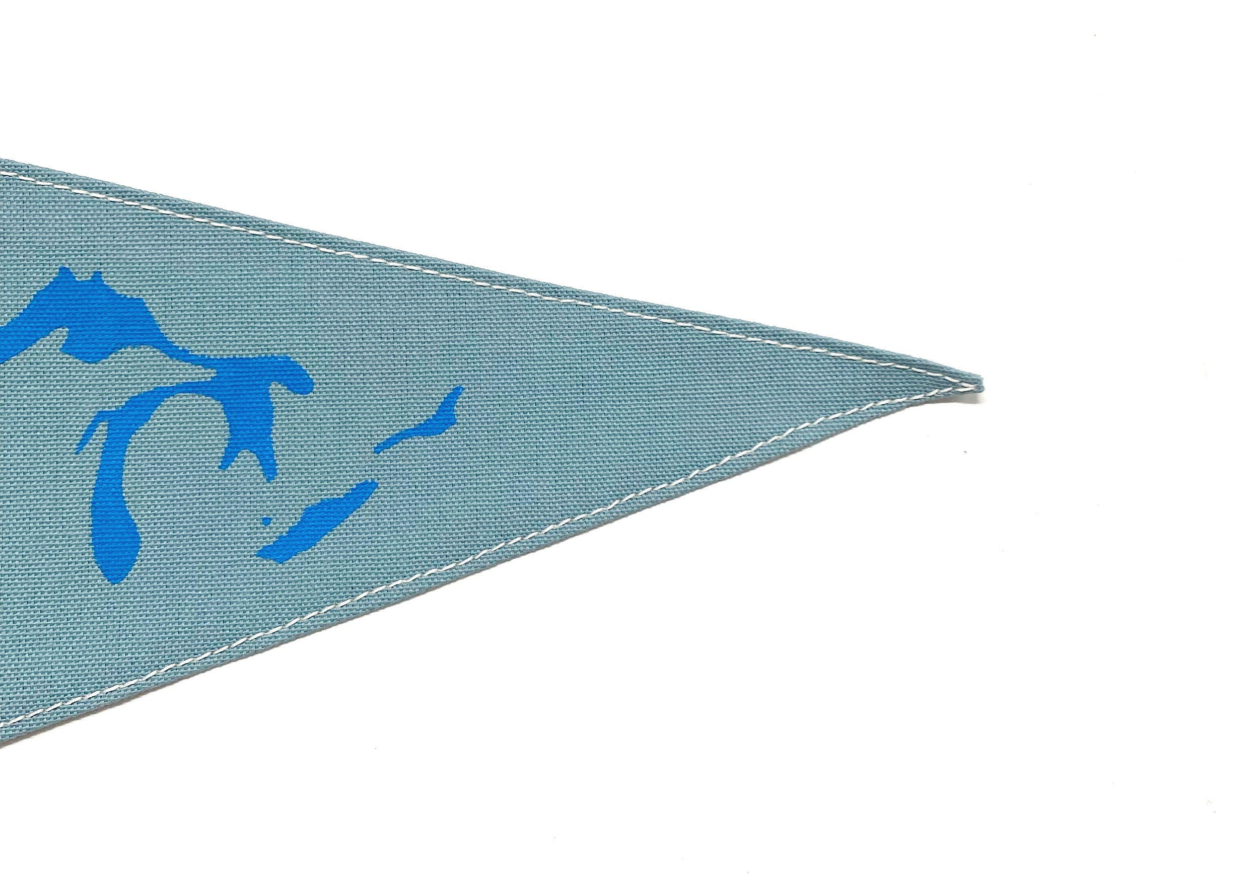 Vintage inspired blue duck canvas outlet WINTER pennant banner flag camp ocean nautical ski snow mountains