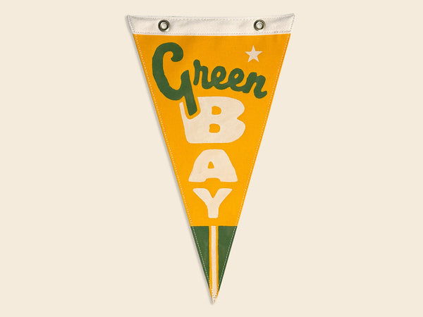 Green Bay Canvas Pennant