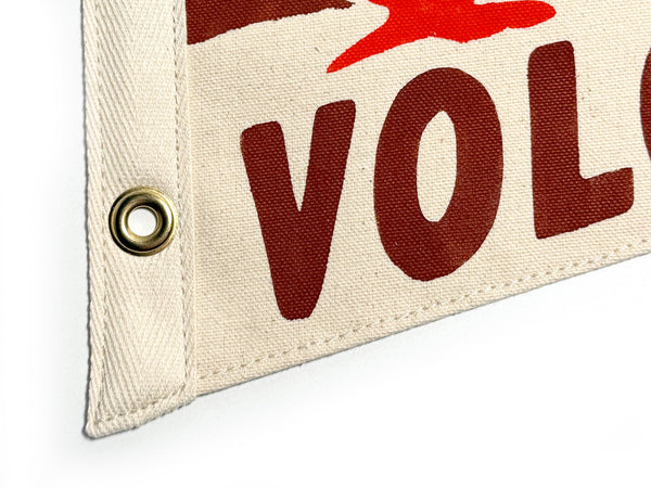 Hawaiʻi Volcanoes National Park Canvas Pennant