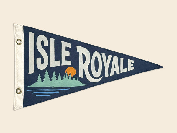 Isle Royale National Park Pennant
