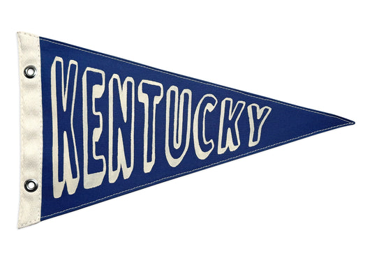 Kentucky Block Vintage-Inspired Pennant