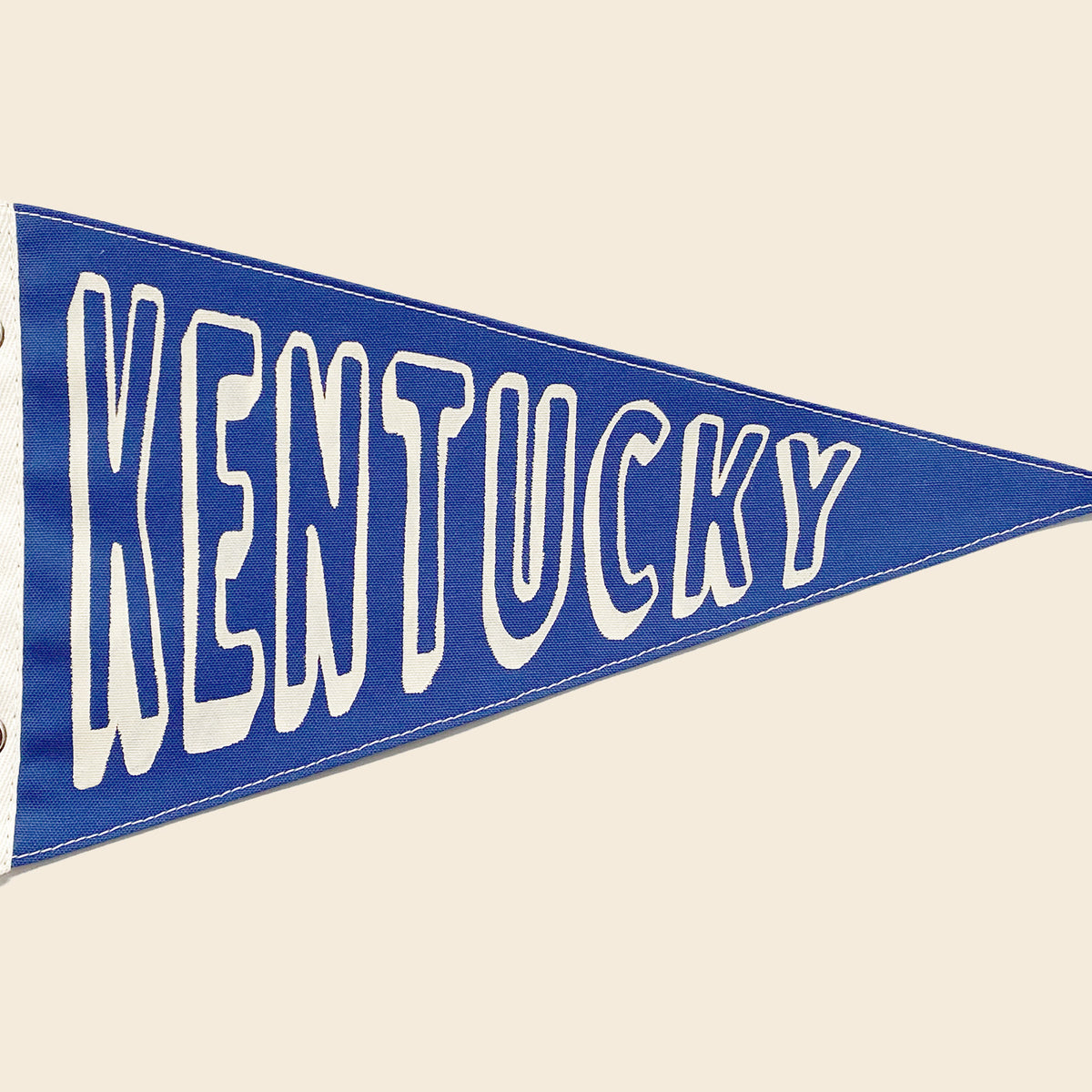 Kentucky Block Vintage-Inspired Pennant | Hand-Painted Canvas Flag ...