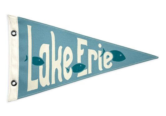 Lake Erie Vintage-Inspired Pennant