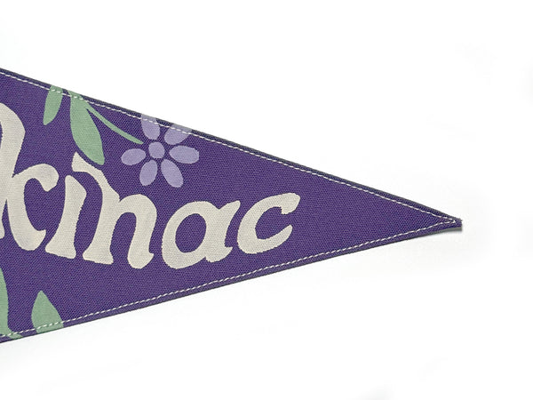 Mackinac Island Vintage-Inspired Pennant