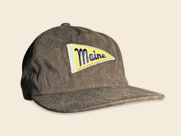 Maine Pennant Felt Patch Hat